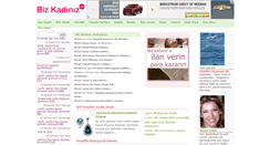 Desktop Screenshot of bizkadiniz.com